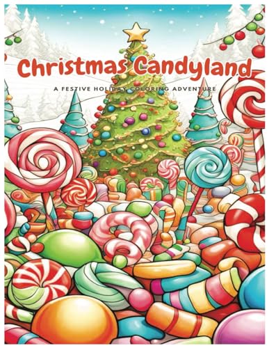 Stock image for Christmas Candyland Coloring Book for sale by PBShop.store US