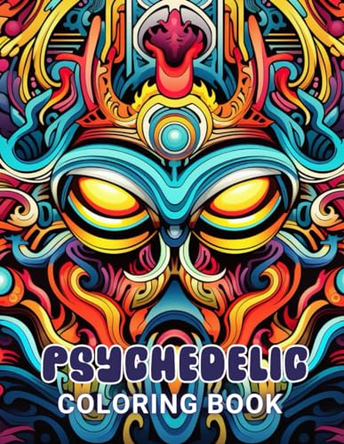 Imagen de archivo de Psychedelic Coloring Book a la venta por PBShop.store US