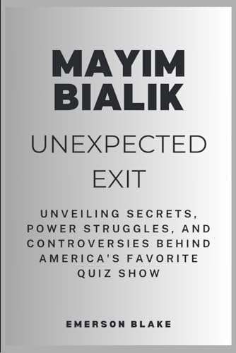 Beispielbild fr Mayim Bialik Unexpected Exit zum Verkauf von PBShop.store US