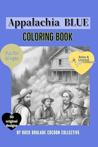 Stock image for Appalachia BLUE: Coloring Book (Unique Characters) for sale by California Books