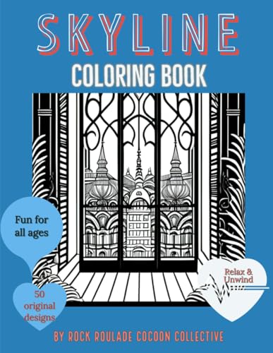 Stock image for Skyline: coloring book (places to GO) for sale by California Books