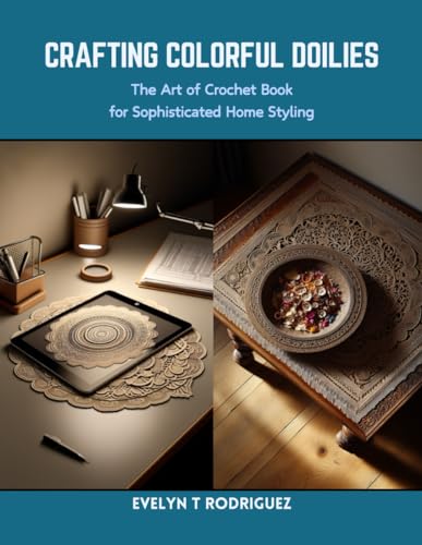 Beispielbild fr Crafting Colorful Doilies: The Art of Crochet Book for Sophisticated Home Styling zum Verkauf von ALLBOOKS1