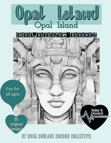 9798874155216: Opal Island: Coloring Book (places to GO)