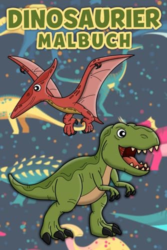 Beispielbild fr Dinosaurier Malbuch: Fantastische Abenteuer zum Ausmalen fr kleine Entdecker zum Verkauf von Buchpark