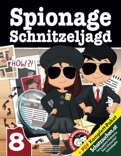 Beispielbild fr Geheimagenten Schnitzeljagd Kindergeburtstag ab 8 Jahren: Geheimagenten Schatzsuche fr spannende Ermittlungen - Spiel mit Geheimagentenausweis und Hinweisjagd (Bravo Schatzsuche) zum Verkauf von medimops