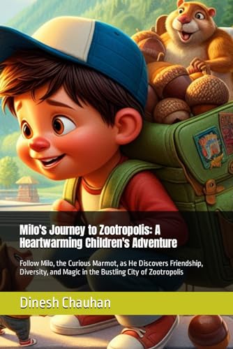Beispielbild fr Milo's Journey to Zootropolis: A Heartwarming Children's Adventure: Follow Milo, the Curious Marmot, as He Discovers Friendship, Diversity, and Magic in the Bustling City of Zootropolis zum Verkauf von Ria Christie Collections