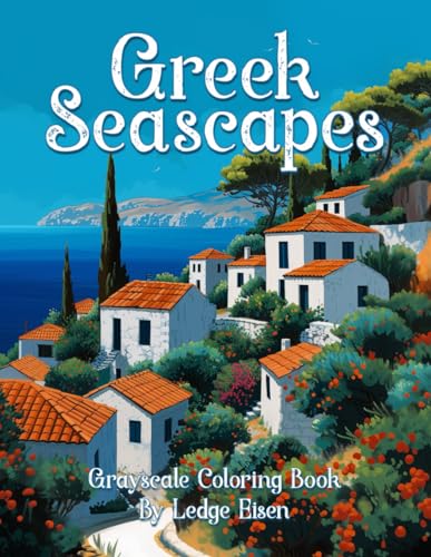 Stock image for Greek Seascapes Coloring Book Volume One for sale by California Books