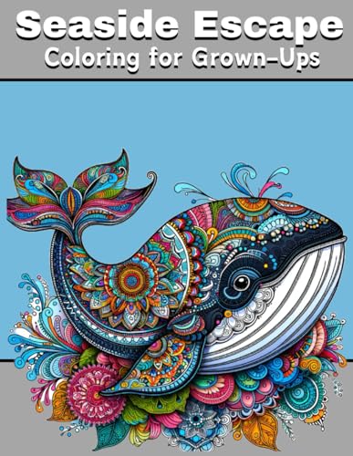 Imagen de archivo de Seaside Escape: Coastal Coloring for Grown-Ups a la venta por California Books