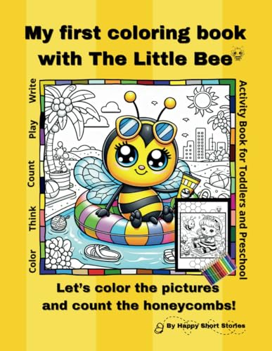 Stock image for My first coloring book with The Little Bee (Paperback) for sale by Grand Eagle Retail