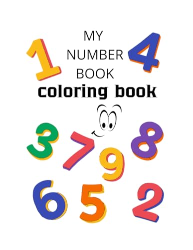 Stock image for MY NUMBER BOOK coloring book: coloring book for sale by GreatBookPrices