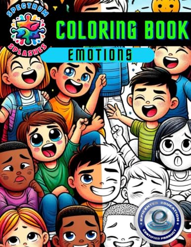 Stock image for Spectrum Splashes Coloring Book: Emotions for sale by California Books