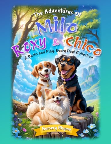 Beispielbild fr The Adventures Of Milo, Roxy and Chico, A Barks and Play, Every Day! Collection: Tales of Three Tails (3-in-1 Collection) of heartwarming adventures . Version" (Barks & Play, Every Day!) zum Verkauf von California Books