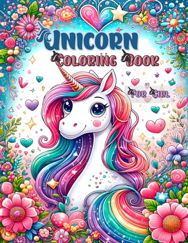 Imagen de archivo de Unicorn Coloring Book for Girls (Paperback) a la venta por Grand Eagle Retail