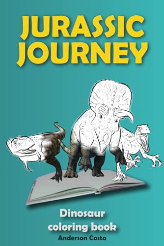 Stock image for Jurassic Journey: Dinosaur Coloring Book for sale by California Books