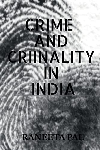 Stock image for Crime and Criminality in India for sale by PBShop.store US