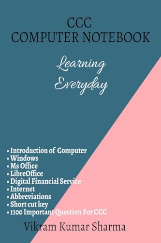 9798885218092: CCC Computer Notebook: CCC course