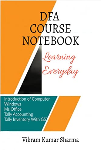 Stock image for DFA Course Notebook: Diploma In Financial Accounting for sale by Ria Christie Collections