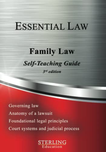 Stock image for Family Law: Essential Law Self-Teaching Guide (Essential Law Self-Teaching Guides) for sale by California Books