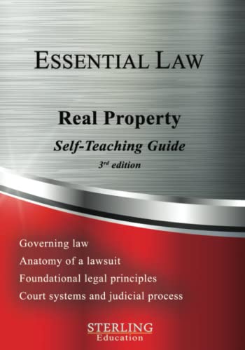 Stock image for Real Property: Essential Law Self-Teaching Guide (Essential Law Self-Teaching Guides) for sale by Textbooks_Source