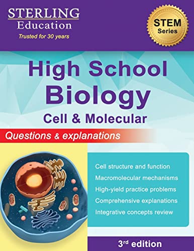 Stock image for High School Biology: Questions Explanations for Cell Molecular Biology for sale by Omega