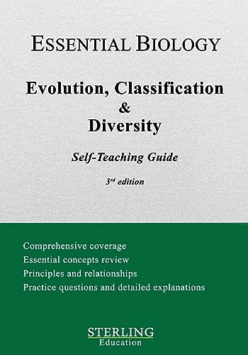 Stock image for Evolution, Classification & Diversity: Essential Biology Self-Teaching Guide for sale by GreatBookPrices