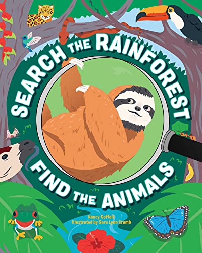 Imagen de archivo de Search the Rain Forest, Find the Animals a la venta por Lakeside Books