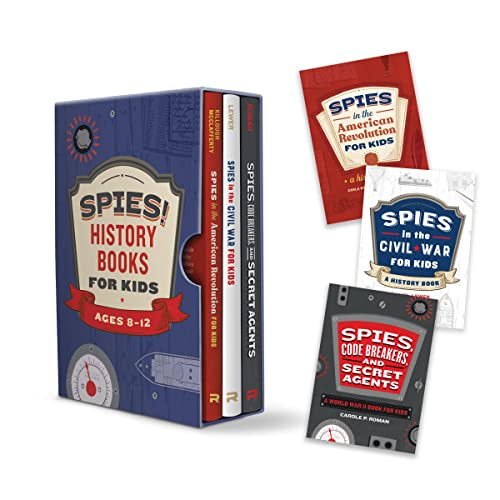 9798886087352: Spies! History Books for Kids 3 Book Box Set: For Kids Ages 8-12 (Spies in History for Kids)