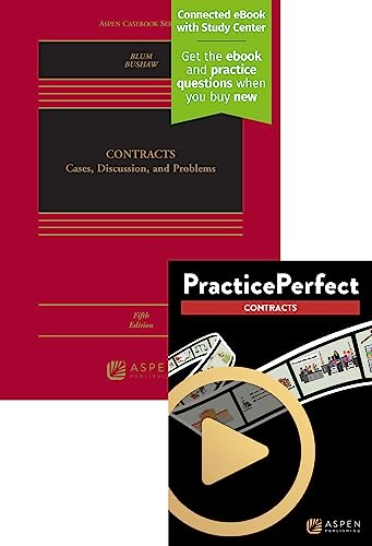 Stock image for Bundle: Contracts: Cases, Discussion, and Problems, Fifth Edition with PracticePerfect Contracts for sale by Big River Books