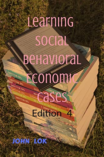 Imagen de archivo de Learning Social Behavioral Economic Cases, edition 4 a la venta por Chiron Media
