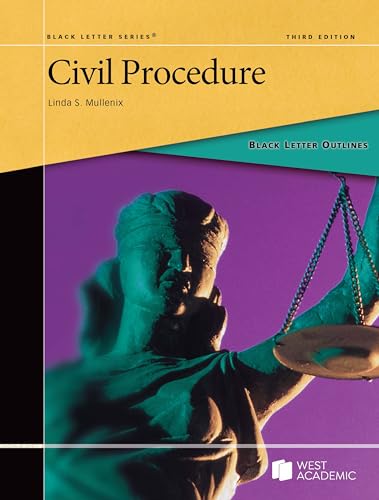 Imagen de archivo de Black Letter Outline on Civil Procedure a la venta por PBShop.store US