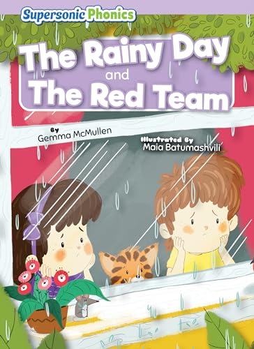 9798888227220: The Rainy Day & The Red Team - Decorable Reading for Grades PreK-4, Developmental Learning for Young Readers - Supersonic Phonics Collection (Level 0 - Lilac Set)