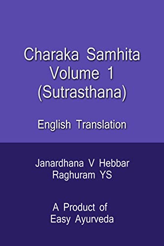 Beispielbild fr Charaka Samhita Sutrasthana / ??? ?????? ?????????? (Hindi Edition) zum Verkauf von California Books