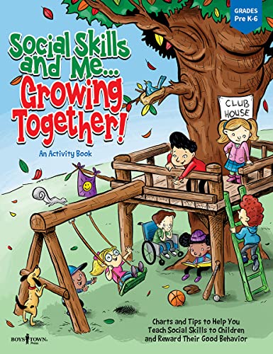 Stock image for Social Skills and Me.Growing Together Activity Book for sale by Lakeside Books