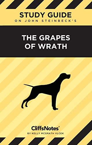 Imagen de archivo de CliffsNotes on Steinbeck's The Grapes of Wrath: Literature Notes a la venta por GreatBookPrices