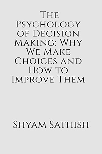 Stock image for The Psychology of Decision Making for sale by PBShop.store US