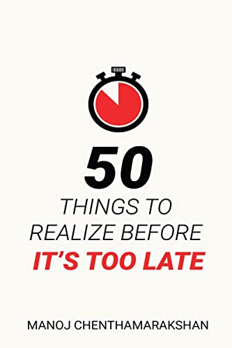 Stock image for 50 Things to Realize Before it's Too Late for sale by GreatBookPricesUK