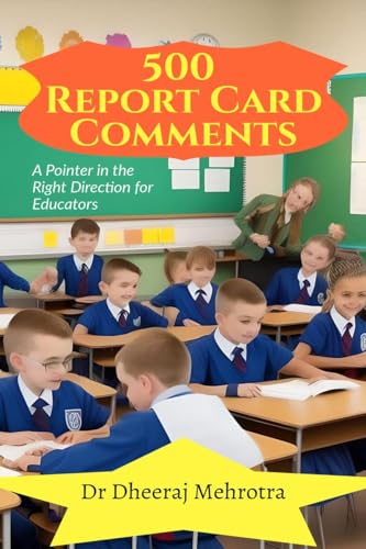 Beispielbild fr 500 Report Card Comments zum Verkauf von Ria Christie Collections