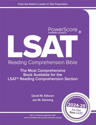Immagine dell'editore per The PowerScore LSAT Reading Comprehension Bible 2024-2025: Self-Study Prep Strategies for the Reading Comprehension Section of the New LSAT venduto da GCCebooks