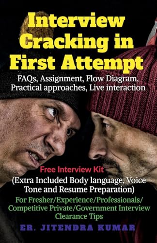 Stock image for INTERVIEW CRACKING IN FIRST ATTEMPT: Extra Included Body language, Voice Tone and Resume Preparation for sale by Ria Christie Collections