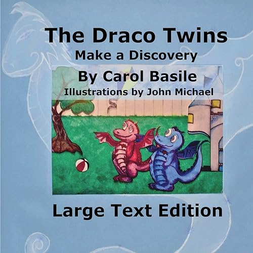Beispielbild fr The Draco Twins Make a Discovery: Large Print zum Verkauf von Ria Christie Collections