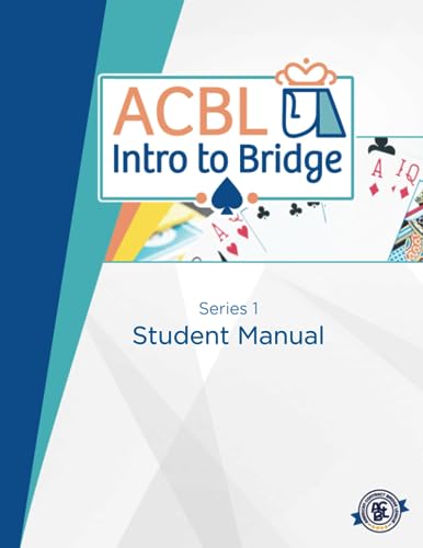 Stock image for ACBL Intro to Bridge - Series 1: For In-Person Classes for sale by Decluttr
