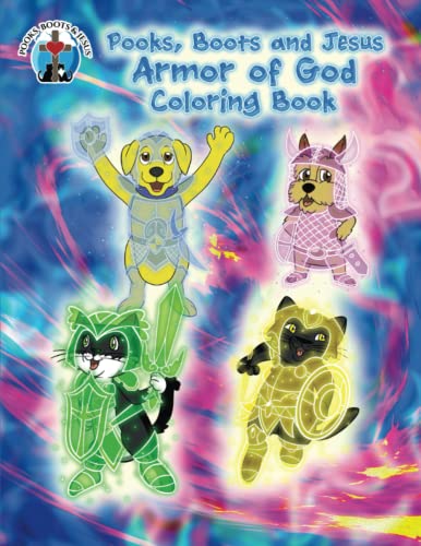 Imagen de archivo de Pooks, Boots And Jesus Armor Of God Coloring Book a la venta por GreatBookPrices