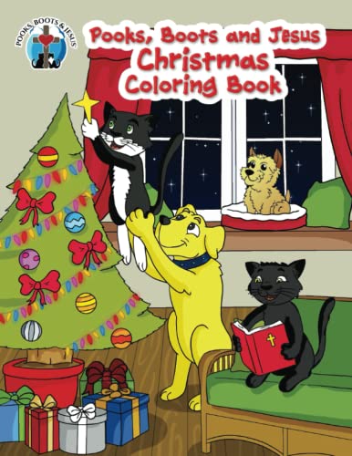 Imagen de archivo de Pooks, Boots and Jesus Christmas Coloring Book a la venta por GreatBookPrices