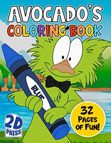 Stock image for Avocado's Coloring Book for sale by HPB-Emerald