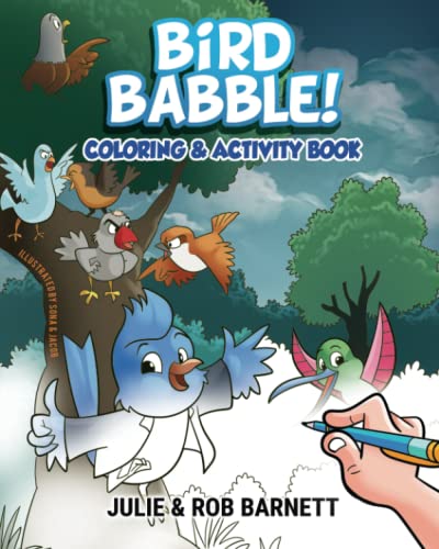 Imagen de archivo de Bird Babble Coloring and Activity Book a la venta por PBShop.store US