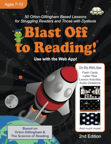 9798987159903: Blast Off to Reading!: 50 Orton-Gillingham Based Lessons for Struggling Readers and Those with Dyslexia