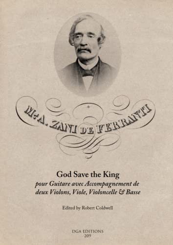 Imagen de archivo de M. A. Zani de Ferranti: God Save the King: null a la venta por California Books