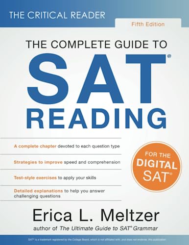 Stock image for The Critical Reader, Fifth Edition: The Complete Guide to SAT Reading for sale by HPB-Red