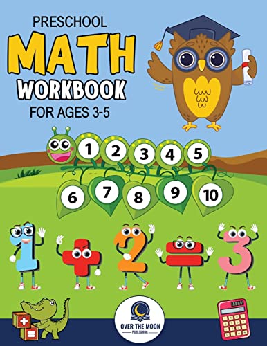 Stock image for Preschool Math Workbook for Kids Ages 3-5 for sale by GreatBookPrices