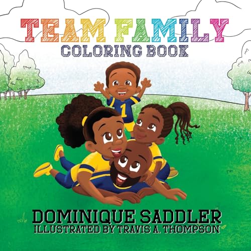 Stock image for Team Family Coloring Book for sale by PBShop.store US